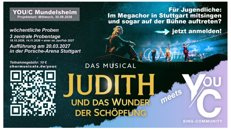 YOU C Judith Plakat